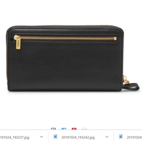 LIZA ZIP AROUND CLUTCH - Picture 2 of 8